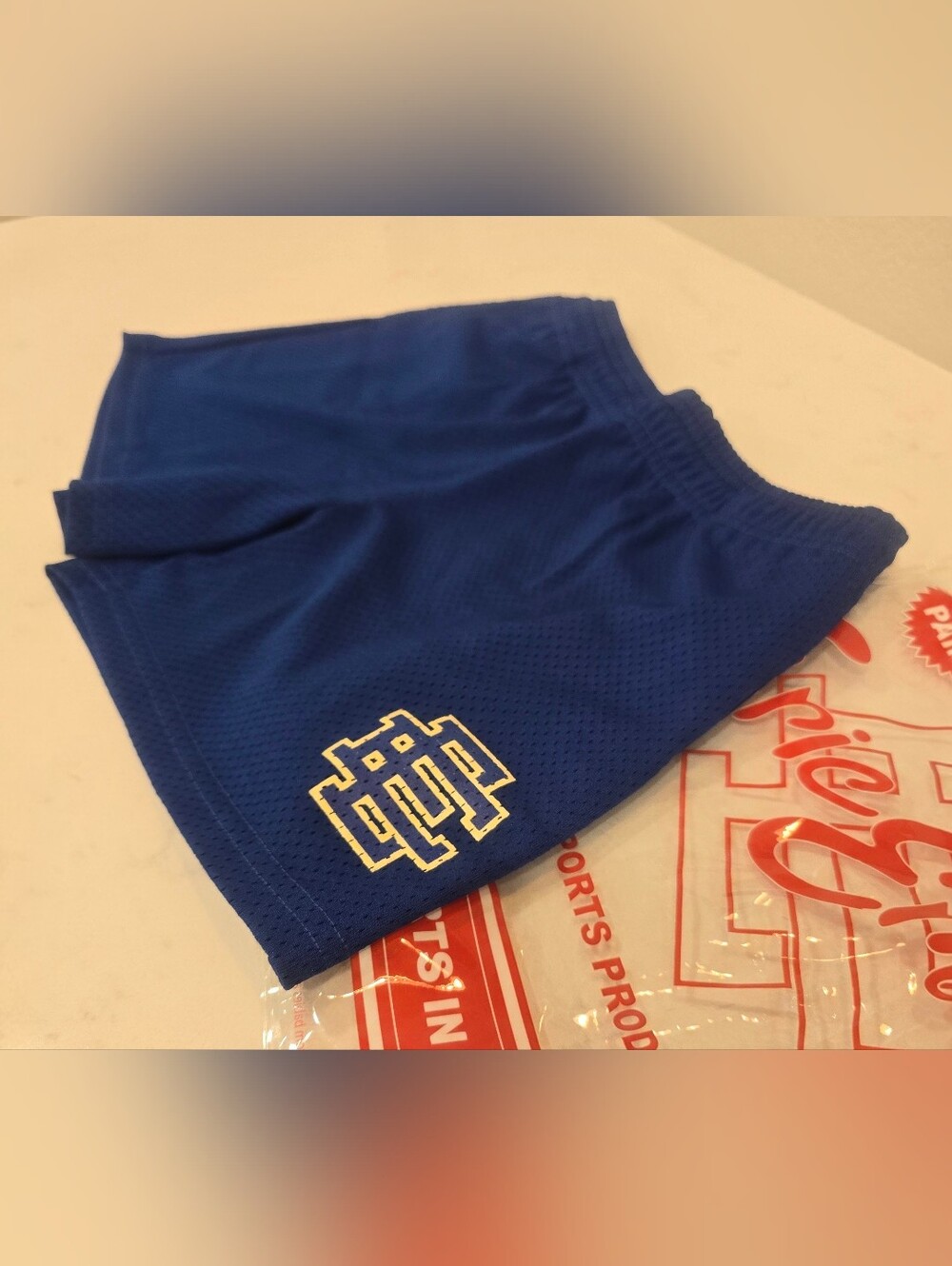 YOUTH ERIC EMANUEL - EE BASIC SHORTS -Royal/Off White